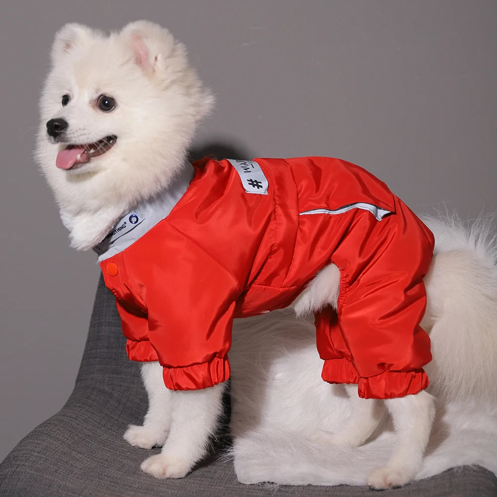 Dog winter jacket