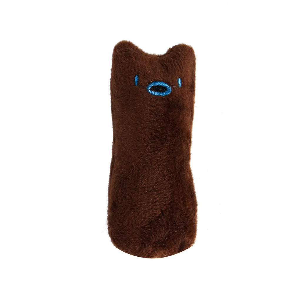 interactive catnip plush toy