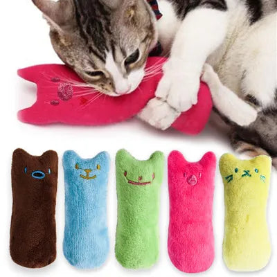 interactive catnip plush toy