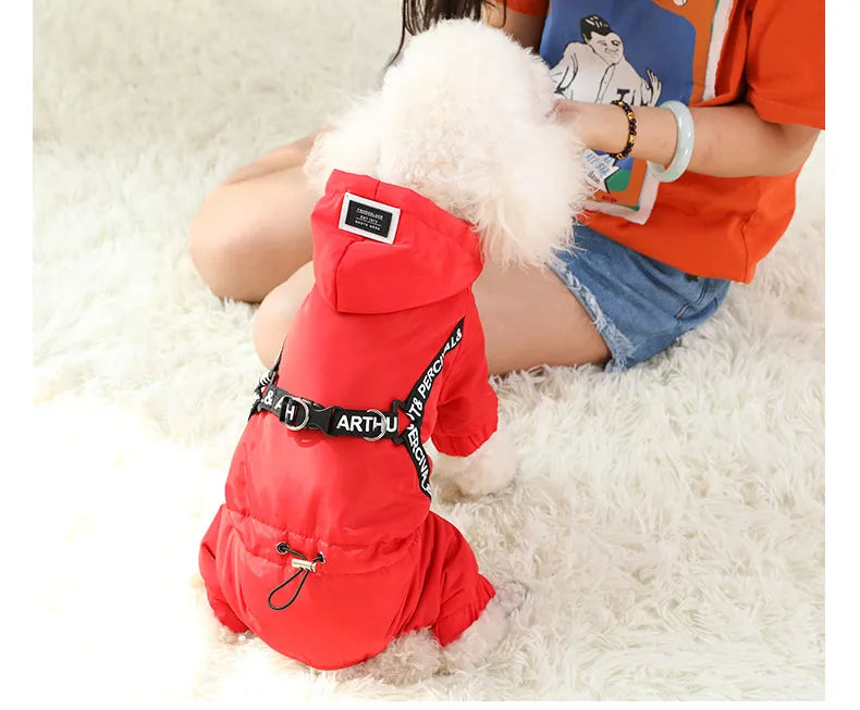 Dog winter jacket