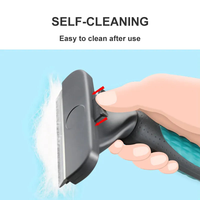 Self Cleaning Dog Comb