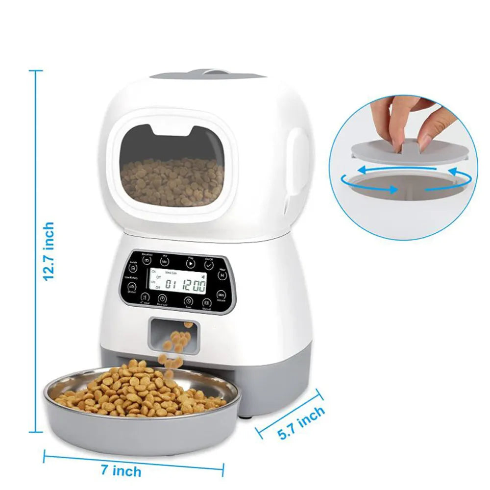 Automatic Cat Feeder 3.5L