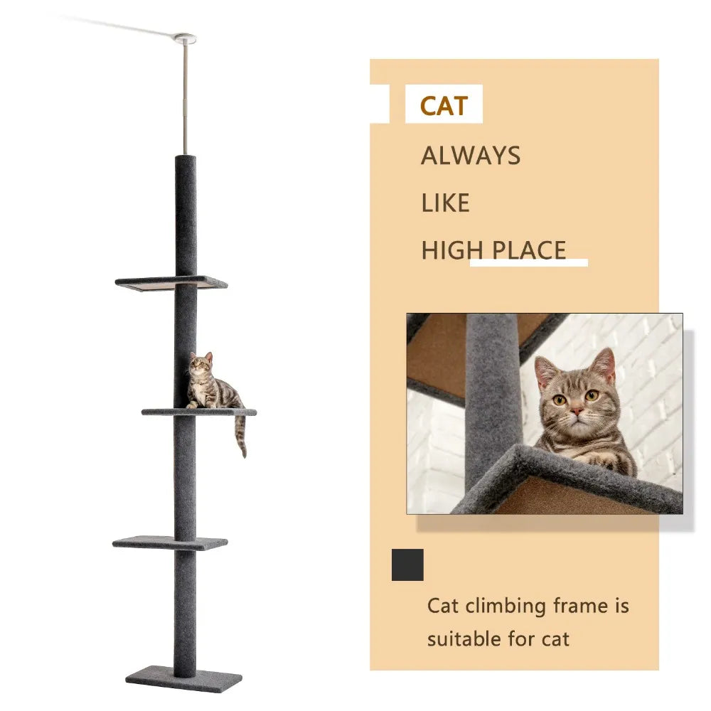 Cat scratcher tower