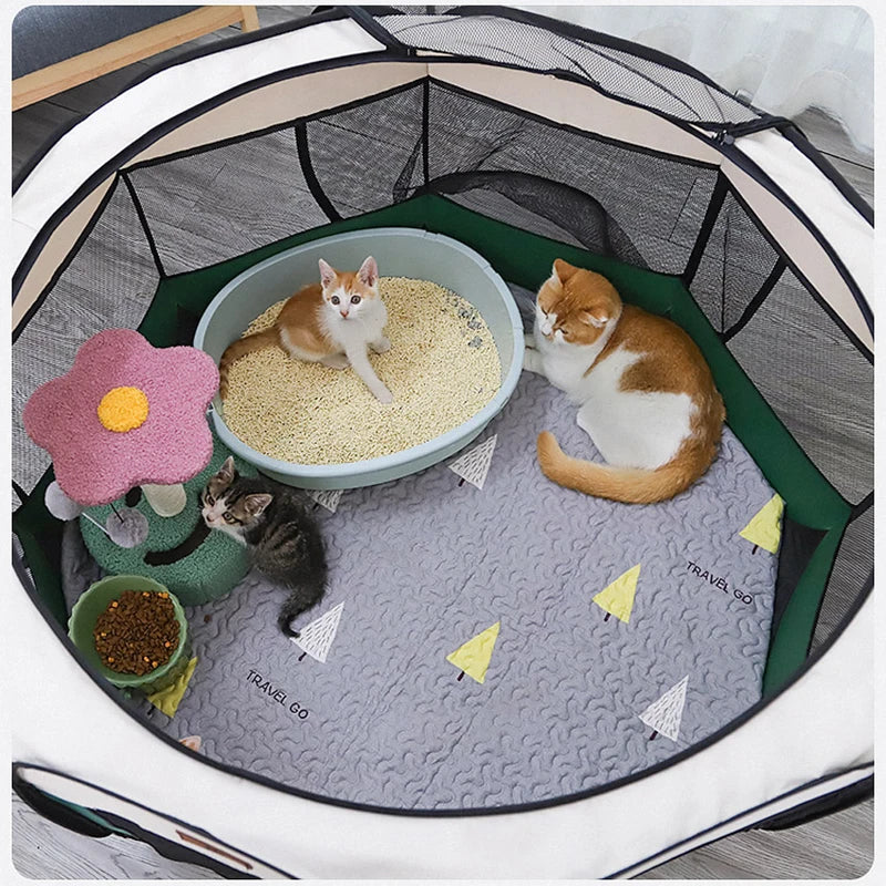 spacious Pet tent