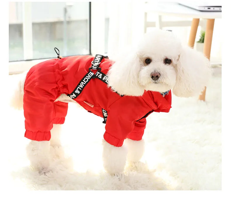 Dog winter jacket