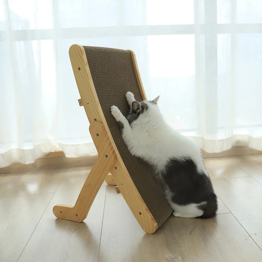 Wooden Cat Scratcher board