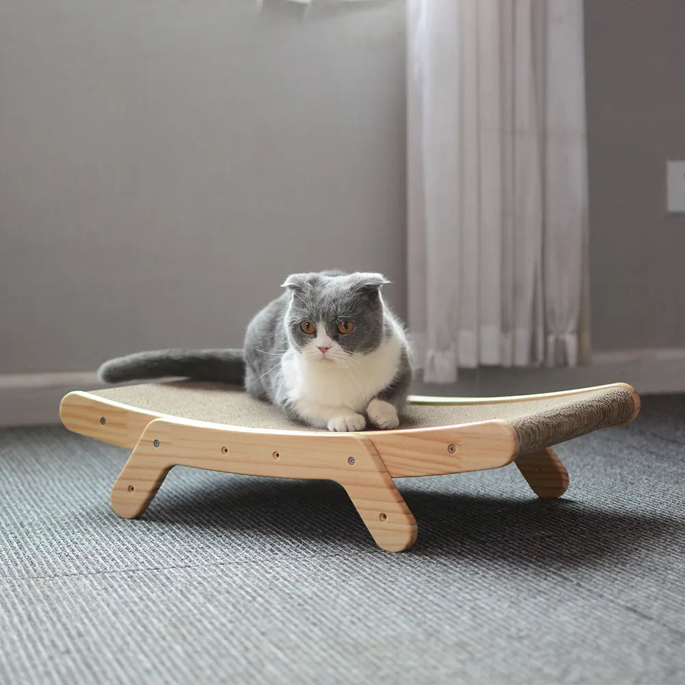 Wooden Cat Scratcher board