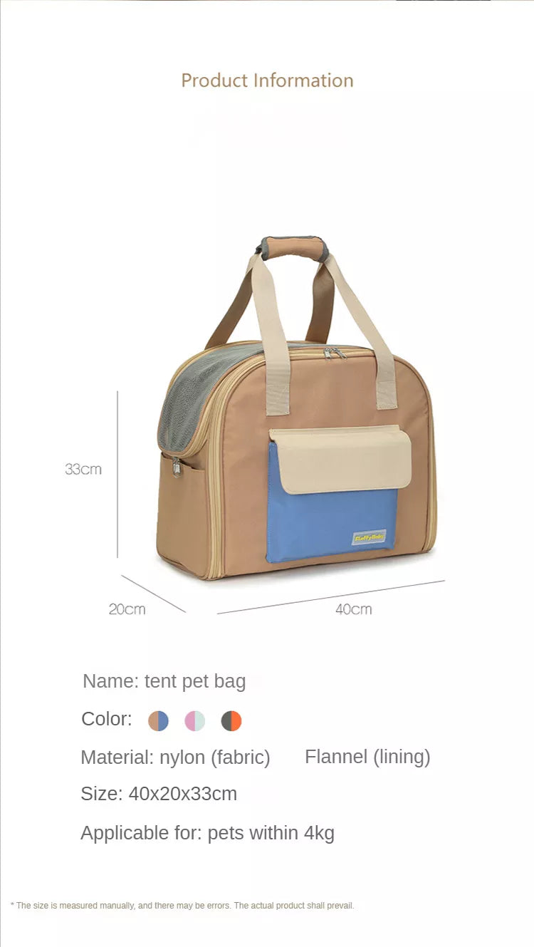 pet transport handbag