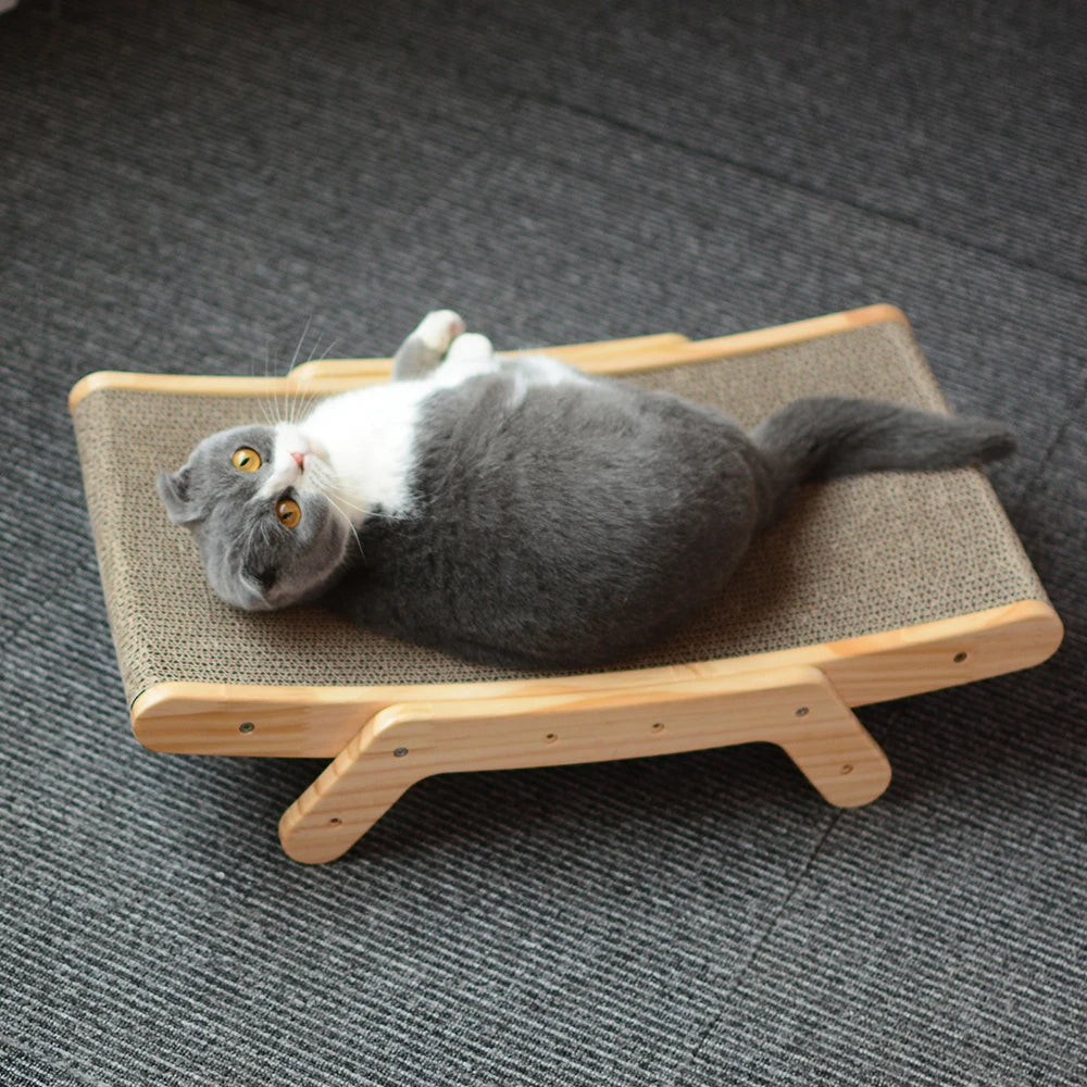 Wooden Cat Scratcher board