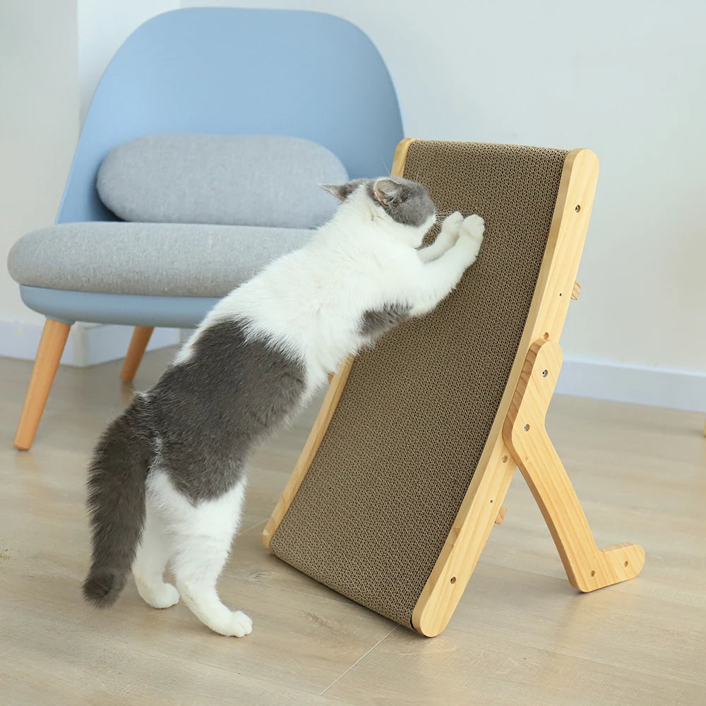 Wooden Cat Scratcher board