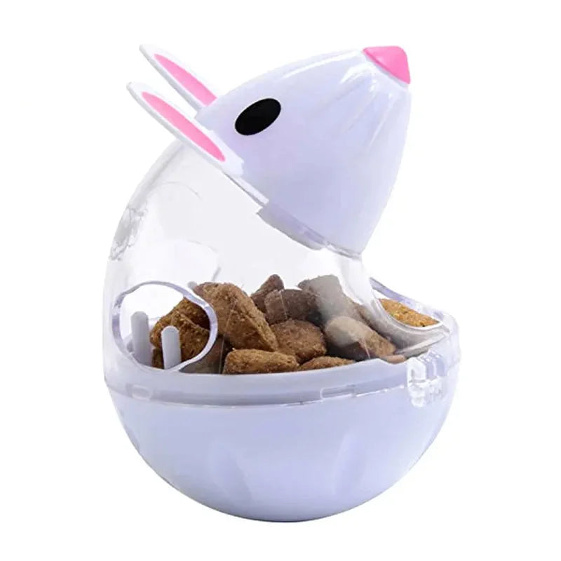 Interactive mouse toy feeder