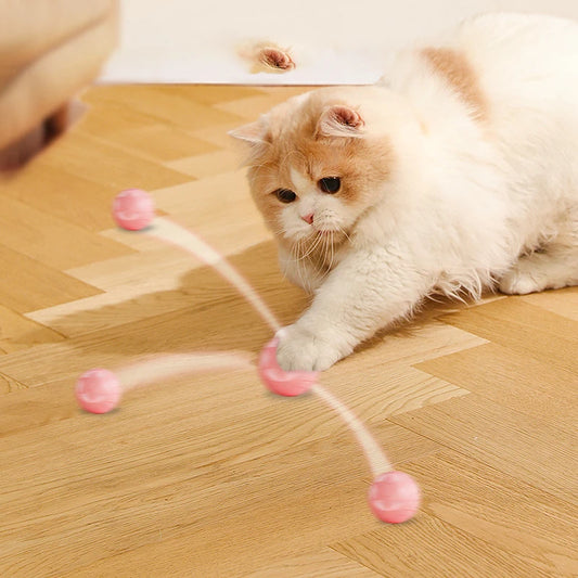 Electric rolling ball cat toy