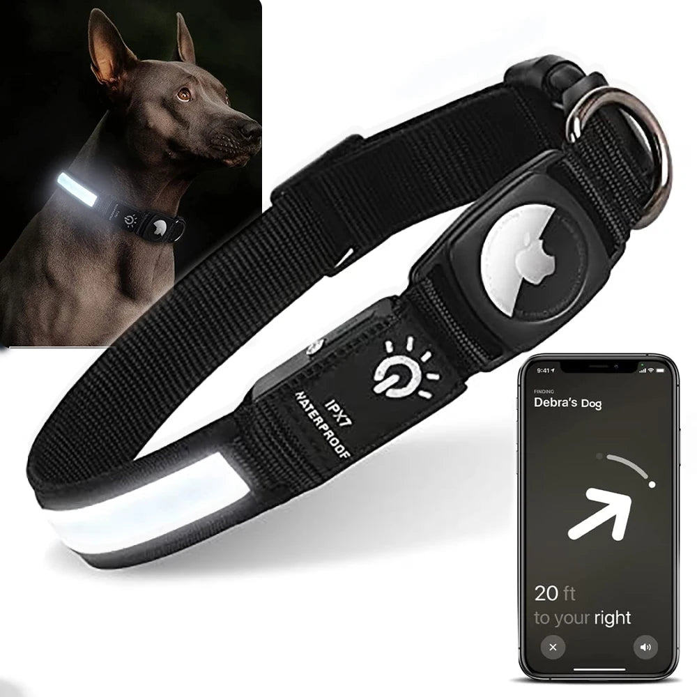 GPS Finder WaterProof Led Collar