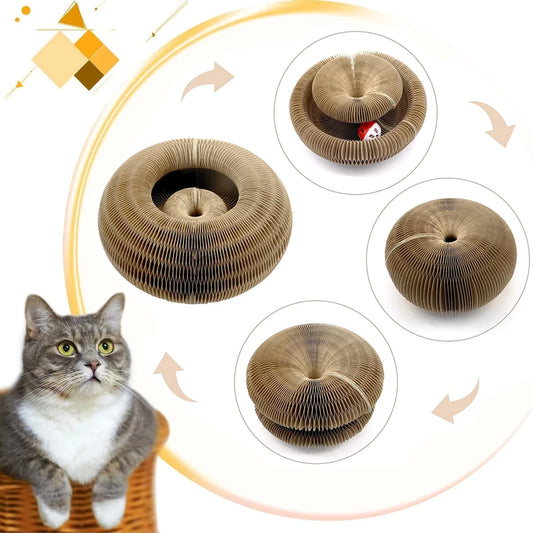 Cat toy scratcher