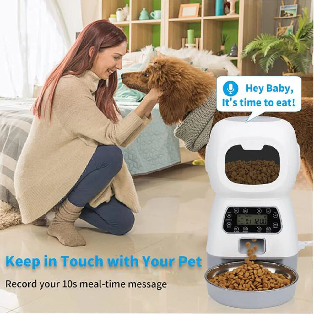 Automatic Cat Feeder 3.5L