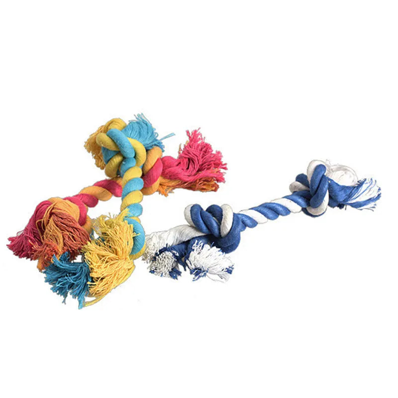 Cotton chewing toy