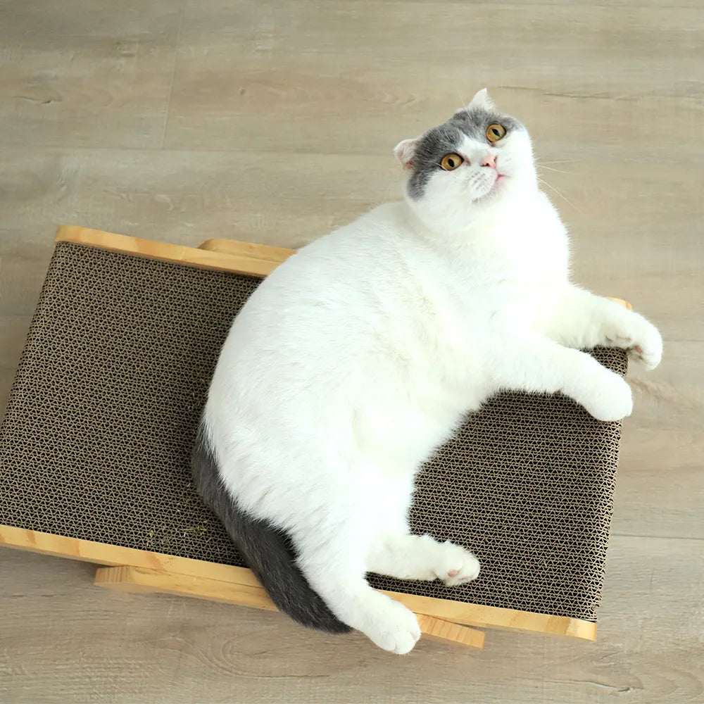 Wooden Cat Scratcher board