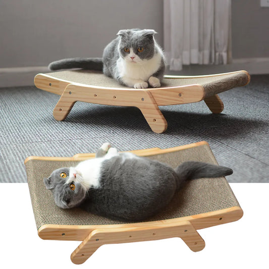 Wooden Cat Scratcher board