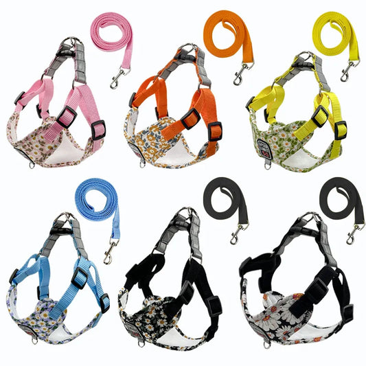 Reflective dog harness