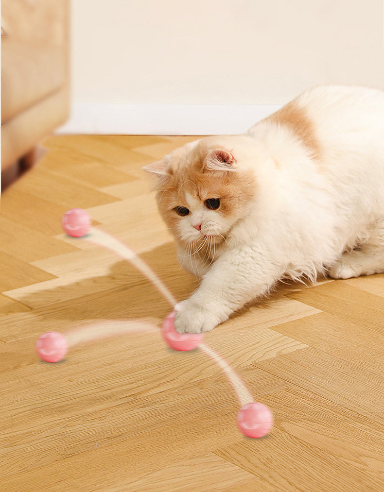 Electric rolling ball cat toy